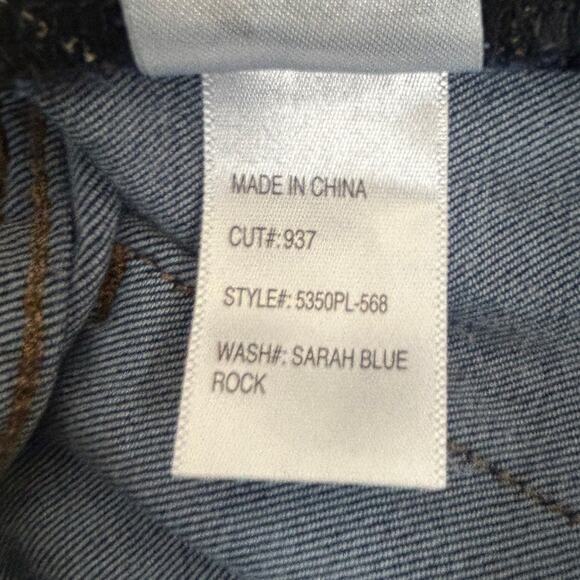 Articles of Society Jeans Size 27 Sarah Skinny Blue Rock Mid Rise Dark Wash - Picture 8 of 8